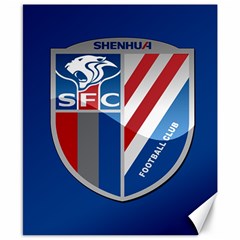 Shanghai Greenland Shenhua F C  Canvas 8  X 10  by Valentinaart