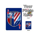 Shanghai Greenland Shenhua F.C. Playing Cards 54 (Mini)  Front - Heart3