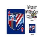 Shanghai Greenland Shenhua F.C. Playing Cards 54 (Mini)  Front - Heart4