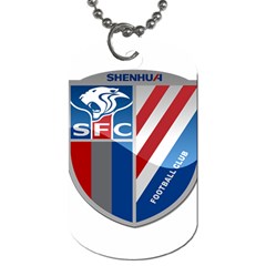 Shanghai Greenland Shenhua F C  Dog Tag (one Side) by Valentinaart