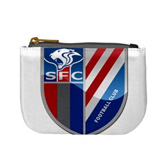 Shanghai Greenland Shenhua F C  Mini Coin Purses by Valentinaart