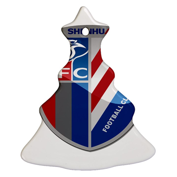 Shanghai Greenland Shenhua F.C. Christmas Tree Ornament (Two Sides)