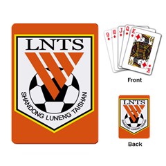 Shandong Luneng Taishan F C  Playing Card by Valentinaart