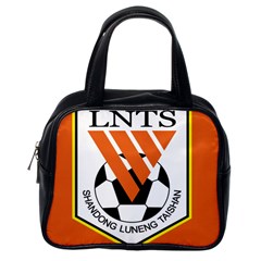 Shandong Luneng Taishan F C  Classic Handbags (one Side) by Valentinaart