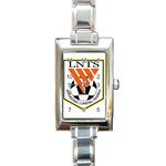 Shandong Luneng Taishan F.C. Rectangle Italian Charm Watch Front