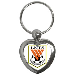 Shandong Luneng Taishan F C  Key Chains (heart)  by Valentinaart