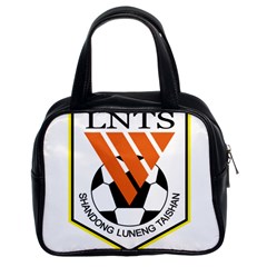 Shandong Luneng Taishan F C  Classic Handbags (2 Sides) by Valentinaart