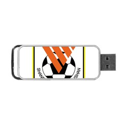 Shandong Luneng Taishan F C  Portable Usb Flash (one Side) by Valentinaart