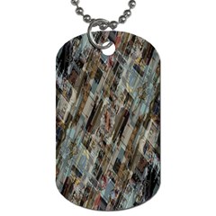 Abstract Chinese Background Created From Building Kaleidoscope Dog Tag (two Sides) by Simbadda