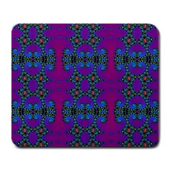 Purple Seamless Pattern Digital Computer Graphic Fractal Wallpaper Large Mousepads by Simbadda