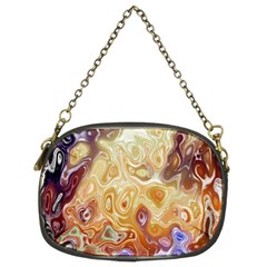 Space Abstraction Background Digital Computer Graphic Chain Purses (two Sides)  by Simbadda