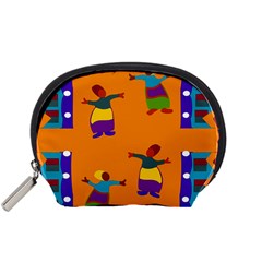 A Colorful Modern Illustration For Lovers Accessory Pouches (small)  by Simbadda