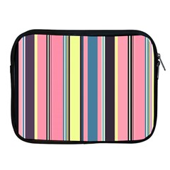 Seamless Colorful Stripes Pattern Background Wallpaper Apple Ipad 2/3/4 Zipper Cases by Simbadda