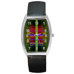 Galileo Galilei Reincarnation Abstract Character Barrel Style Metal Watch by Simbadda