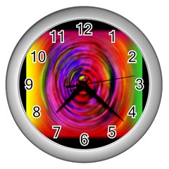 Colors Of My Life Wall Clocks (silver) 