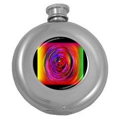 Colors Of My Life Round Hip Flask (5 Oz)