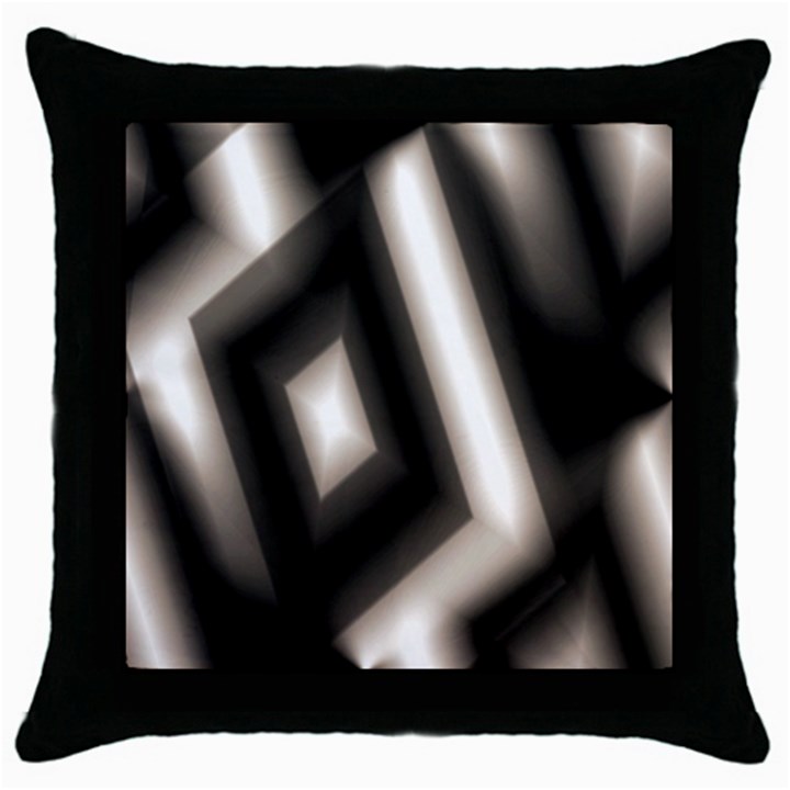 Abstract Hintergrund Wallpapers Throw Pillow Case (Black)