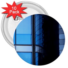 Modern Office Window Architecture Detail 3  Buttons (10 Pack)  by Simbadda