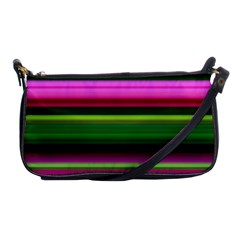 Multi Colored Stripes Background Wallpaper Shoulder Clutch Bags