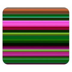 Multi Colored Stripes Background Wallpaper Double Sided Flano Blanket (small) 