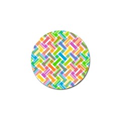 Abstract Pattern Colorful Wallpaper Background Golf Ball Marker