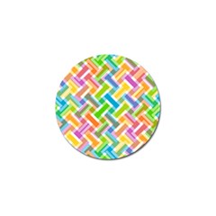 Abstract Pattern Colorful Wallpaper Background Golf Ball Marker (4 pack)