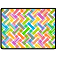 Abstract Pattern Colorful Wallpaper Background Fleece Blanket (large)  by Simbadda