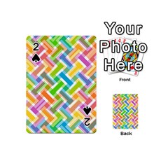 Abstract Pattern Colorful Wallpaper Background Playing Cards 54 (Mini) 