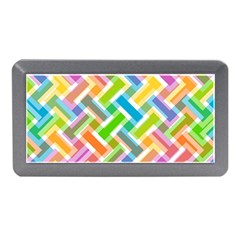 Abstract Pattern Colorful Wallpaper Background Memory Card Reader (Mini)