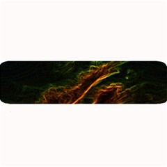 Abstract Glowing Edges Large Bar Mats