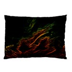 Abstract Glowing Edges Pillow Case (Two Sides) Back