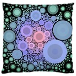 An Abstract Background Consisting Of Pastel Colored Circle Standard Flano Cushion Case (One Side) Front