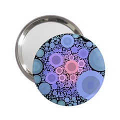 An Abstract Background Consisting Of Pastel Colored Circle 2 25  Handbag Mirrors by Simbadda