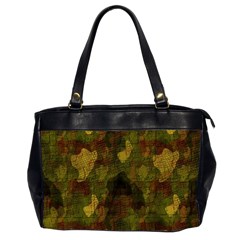 Textured Camo Office Handbags (2 Sides)  by Simbadda