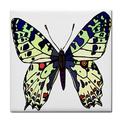 A Colorful Butterfly Image Face Towel by Simbadda