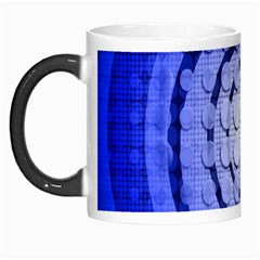 Abstract Background Blue Created With Layers Morph Mugs