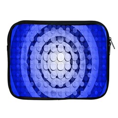 Abstract Background Blue Created With Layers Apple iPad 2/3/4 Zipper Cases