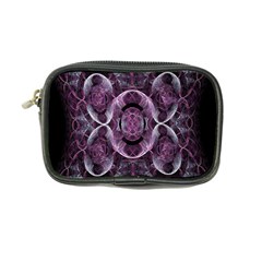 Fractal In Lovely Swirls Of Purple And Blue Coin Purse by Simbadda