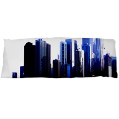 Abstract Of Downtown Chicago Effects Body Pillow Case Dakimakura (two Sides) by Simbadda