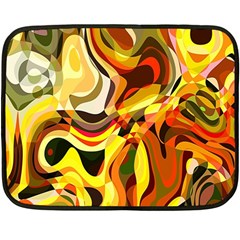 Colourful Abstract Background Design Fleece Blanket (mini)