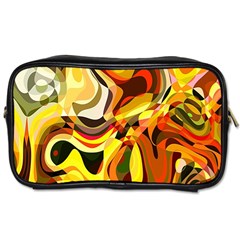 Colourful Abstract Background Design Toiletries Bags by Simbadda