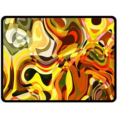 Colourful Abstract Background Design Fleece Blanket (large)  by Simbadda
