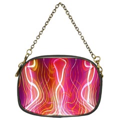 Fire Flames Abstract Background Chain Purses (one Side)  by Simbadda