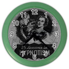 Vintage Hypnotism Color Wall Clocks