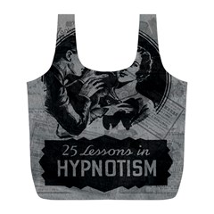 Vintage Hypnotism Full Print Recycle Bags (L) 