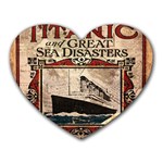 Titanic Heart Mousepads Front