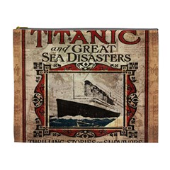 Titanic Cosmetic Bag (xl) by Valentinaart