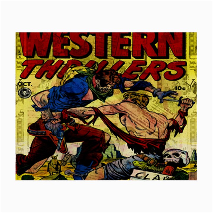 Western Thrillers Small Glasses Cloth (2-Side)