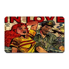 Woman In Love Magnet (rectangular)