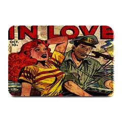 Woman In Love Plate Mats by Valentinaart